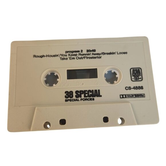 38 Special Strength In Numbers & Special Forces Tapes 1982 A&M Vintage Cassette - Picture 7 of 13